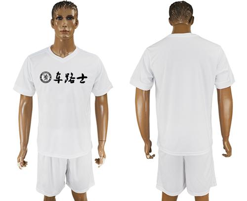 Chelsea Blank White Soccer Club T-Shirt